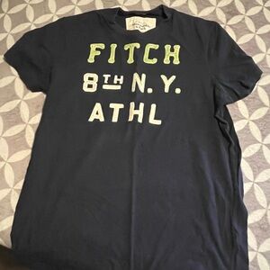 Abercrombie & Fitch Navy Blue Kids Shirt